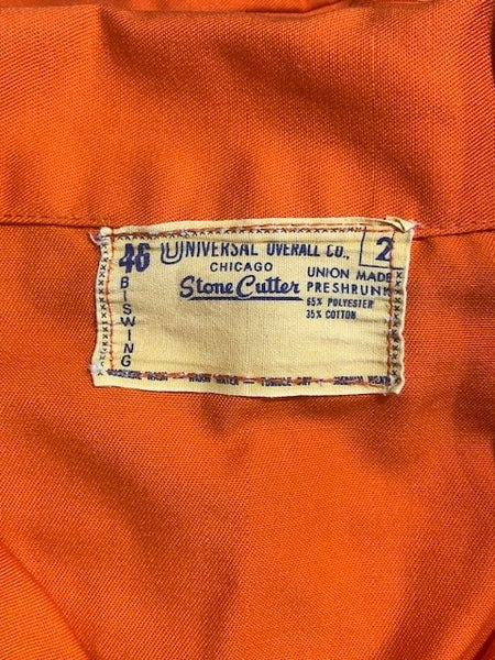 70’s Vintage UNIVERSAL OVERALL:44 UNIVERSAL Overall Co. ストーンカッター カバーオール 44 古着 70s