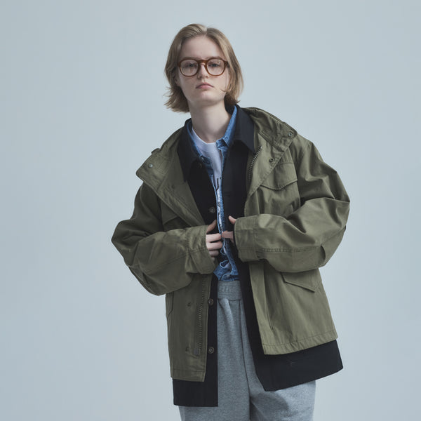 C/N MILITARY JACKET【U2611500】/UNIVERSAL OVERALL（ユニバーサル