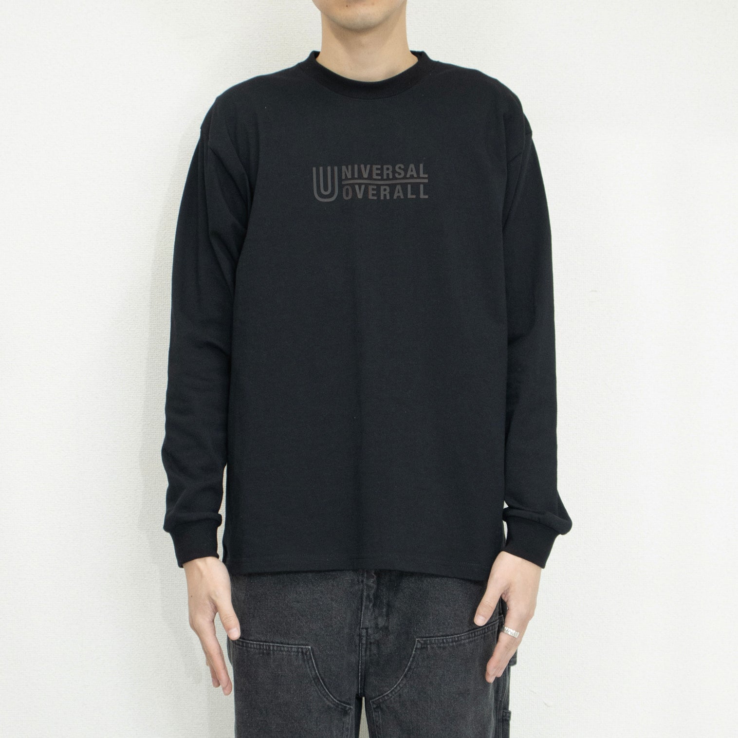 3D CENTER LOGO L/S T【U2513210-B】