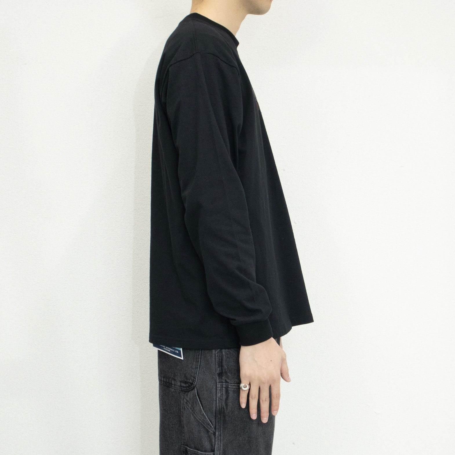 3D CENTER LOGO L/S T【U2513210-B】
