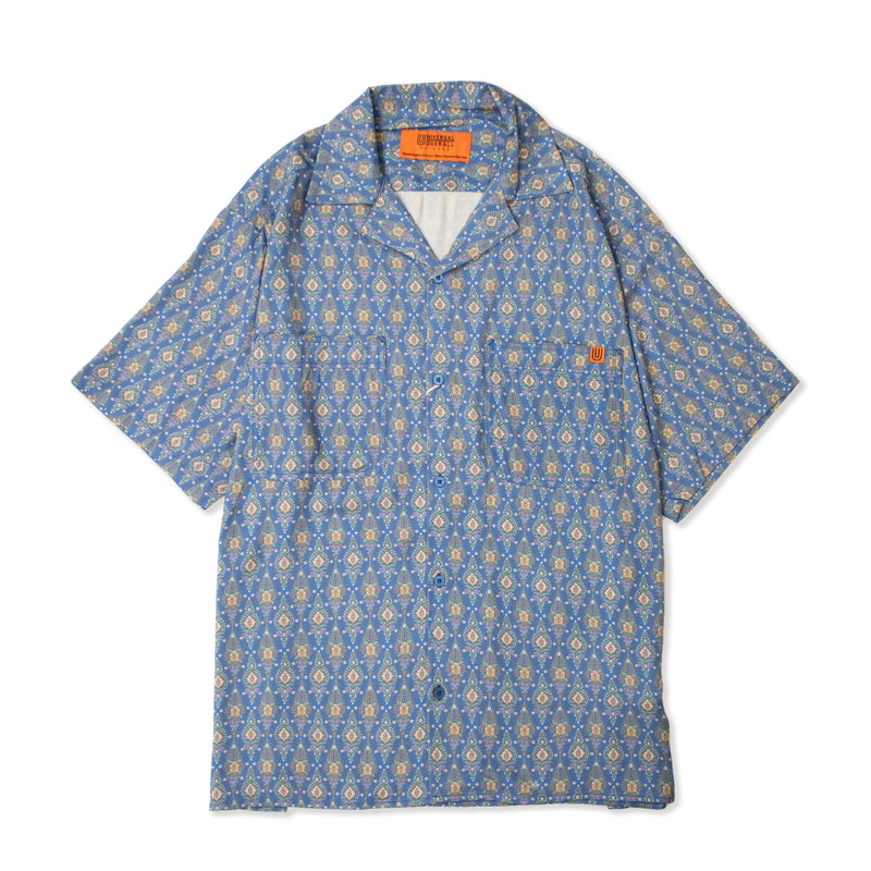 OPEN COLLAR SHIRT (オープンカラーシャツ)【U2313155-B】