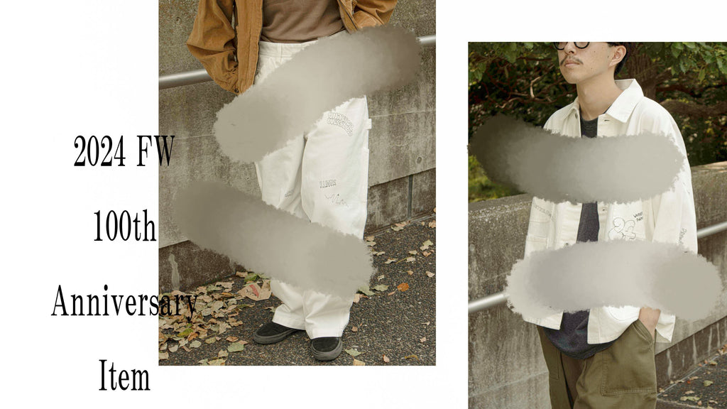 universaloverall 大人気シリーズ 2024FW 100th Anniversary Item | UNIVERSAL OVERALL