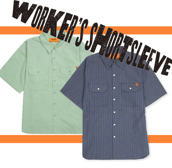 【NEW】WORKER'S SHORTSLEEVE