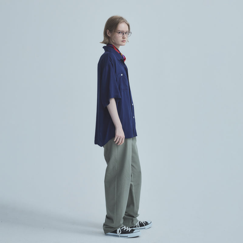 OPEN COLLAR S/S ST【U2613120】/UNIVERSAL OVERALL（ユニバーサル