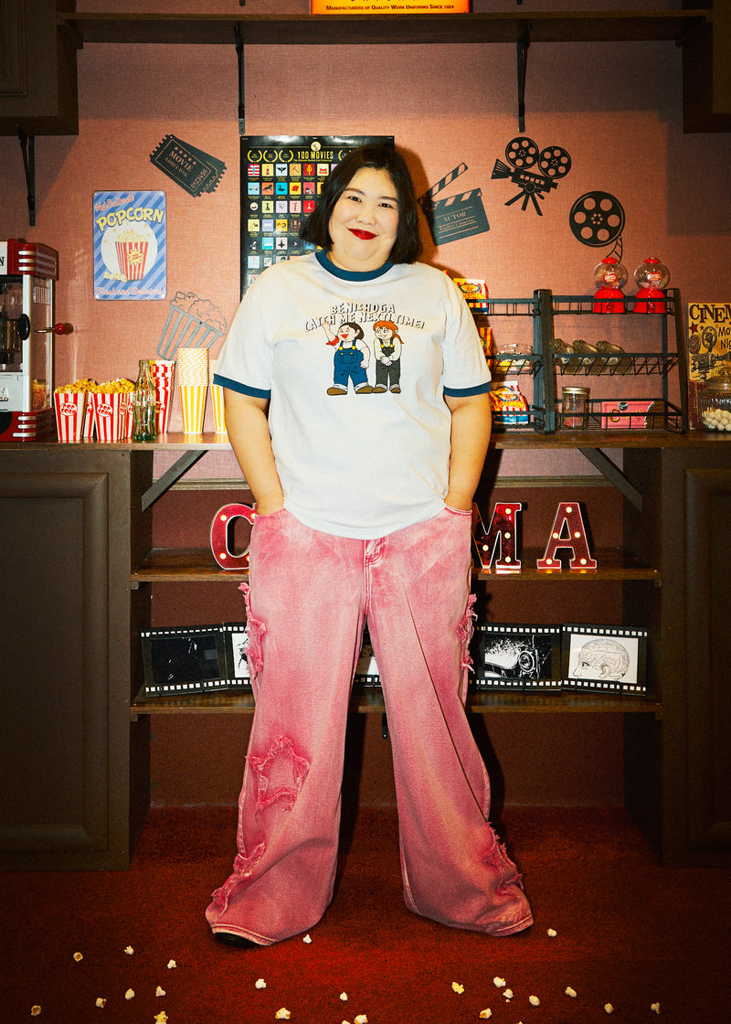 BENISHOGA RINGER TEE【UO2523201YM-B】