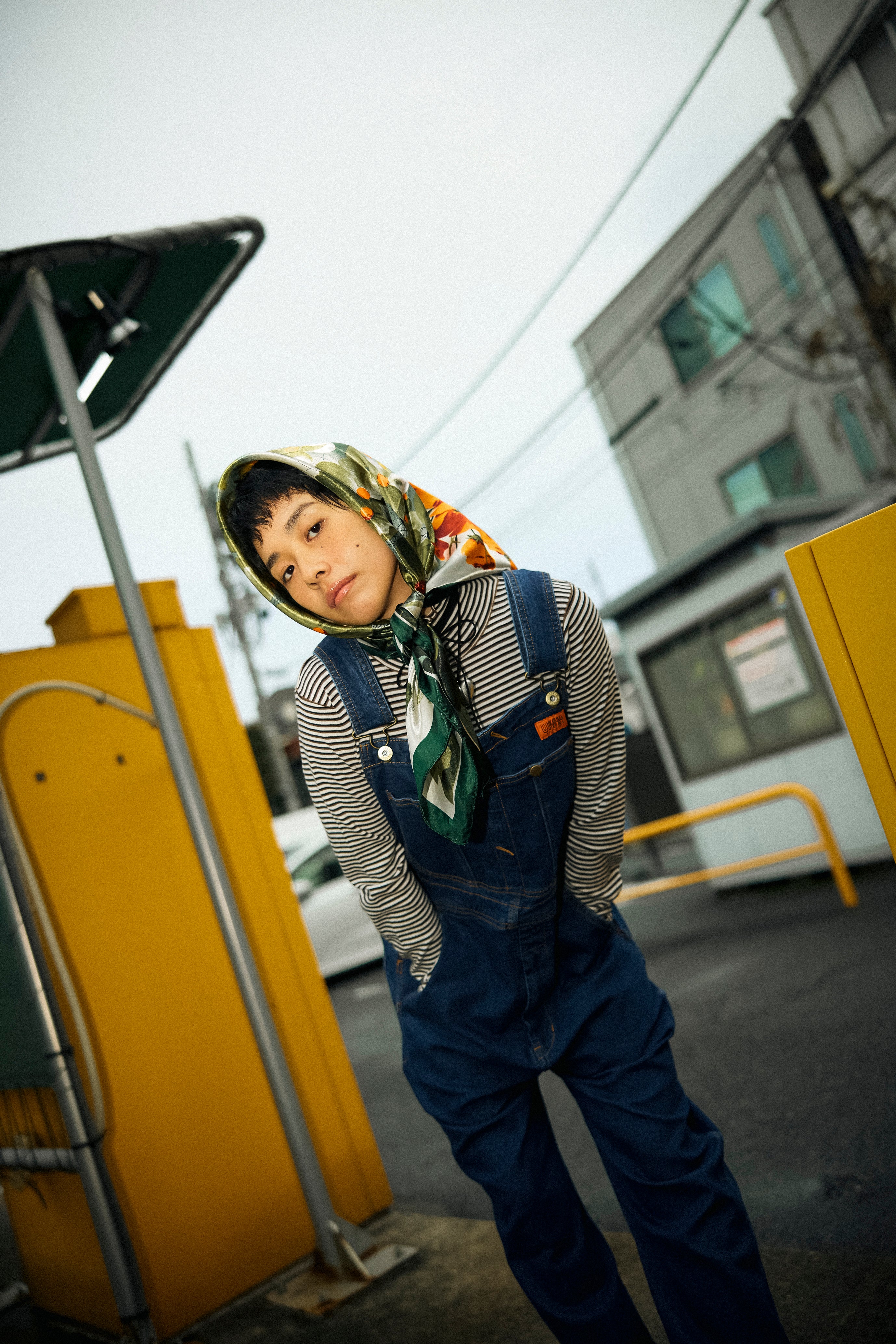 DENIM OVERALL【UO2541800】