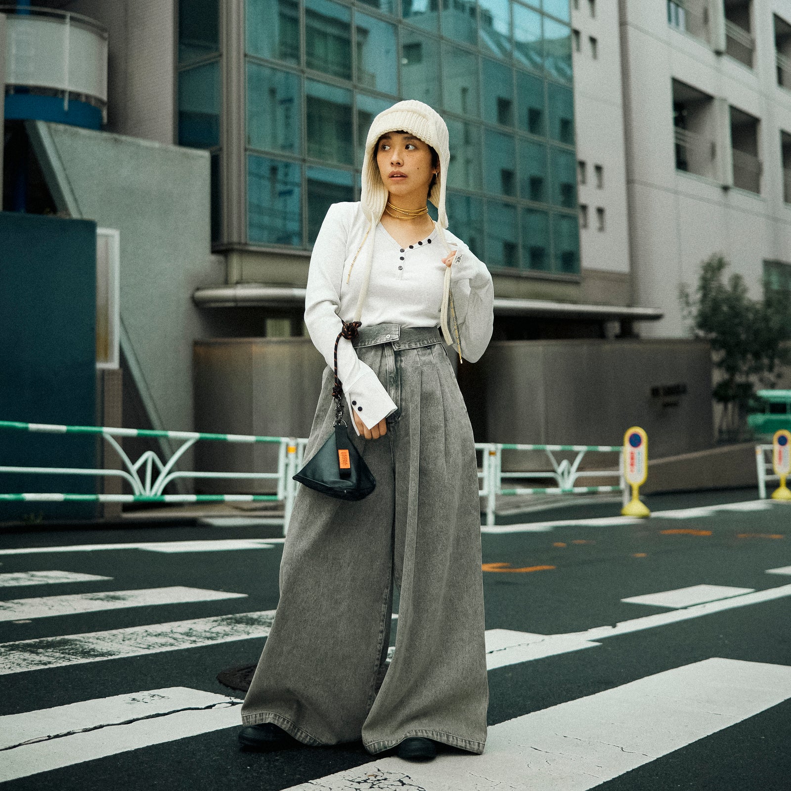 HIGH WAIST WIDE/UNIVERSAL OVERALL（ユニバーサルオーバーオール