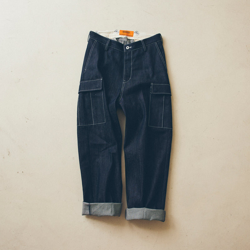 DENIM CARGO PANTS【U2433652】