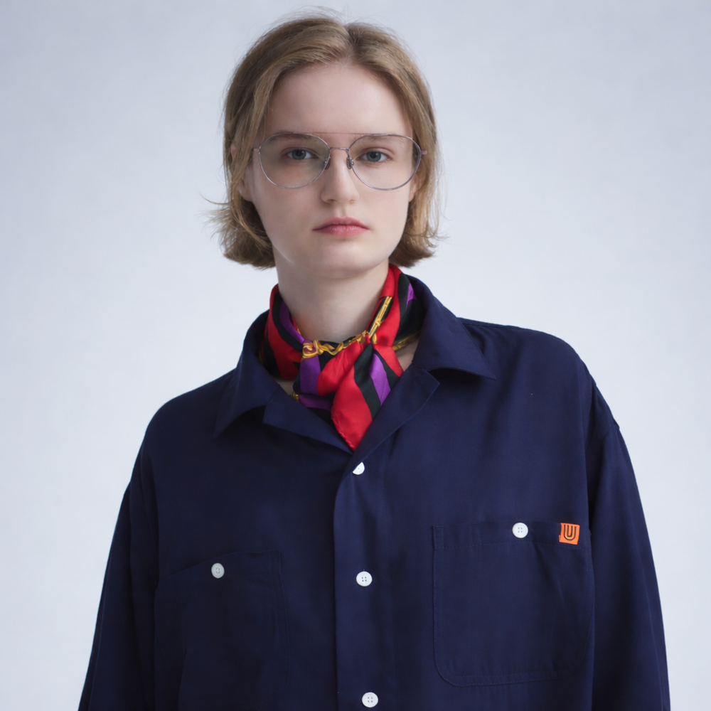 OPEN COLLAR S/S ST【U2613120】/UNIVERSAL OVERALL（ユニバーサル