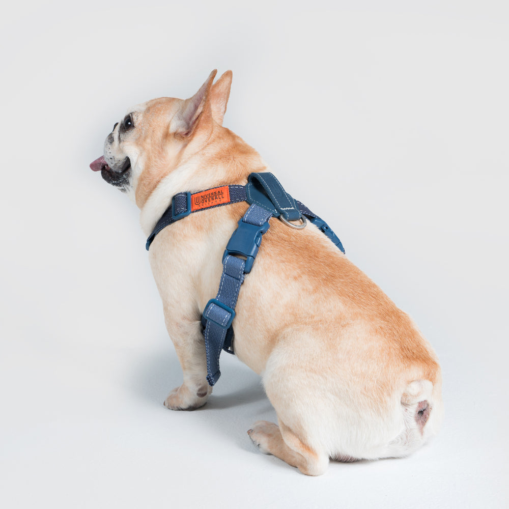 犬用ハーネスMサイズ【SPUTNIK×UNIVERSAL OVERALLデニムシリーズ 犬用ハーネスMサイズ【SPUTNIK×UNIVERSAL OVERALLデニムシリーズ