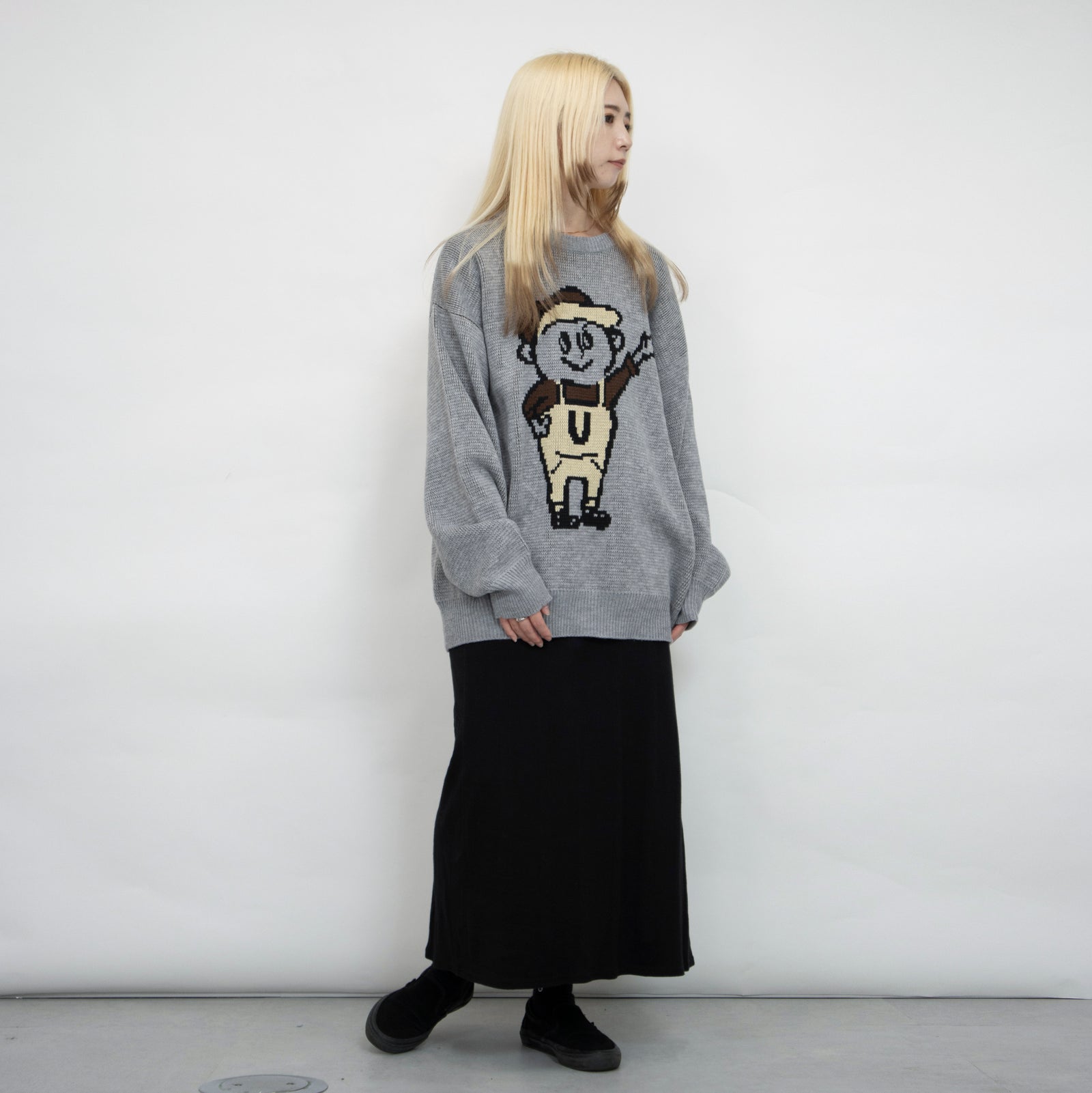 CREW KNIT_WINDY JR.【U2433301WJ】/UNIVERSAL OVERALL（ユニバーサルオーバーオール） |  UNIVERSAL OVERALL