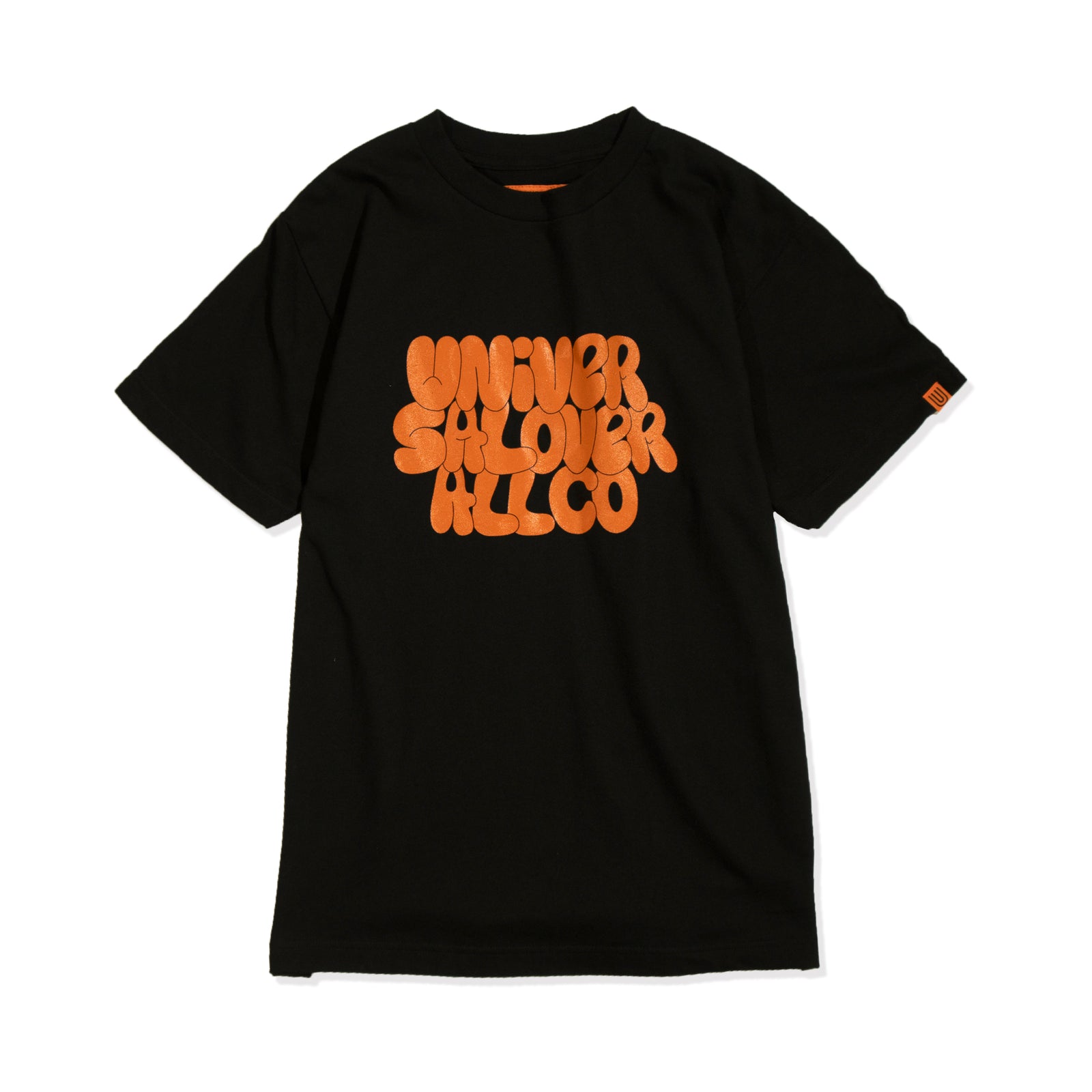 EXAGGERATION LOGO TEE【U2423201UO】/UNIVERSAL OVERALL 