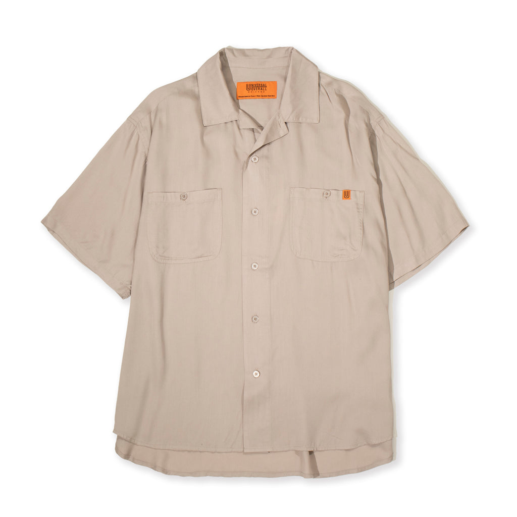 OPEN COLLAR WORK SH【U2423101-A】/UNIVERSAL OVERALL（ユニバーサル