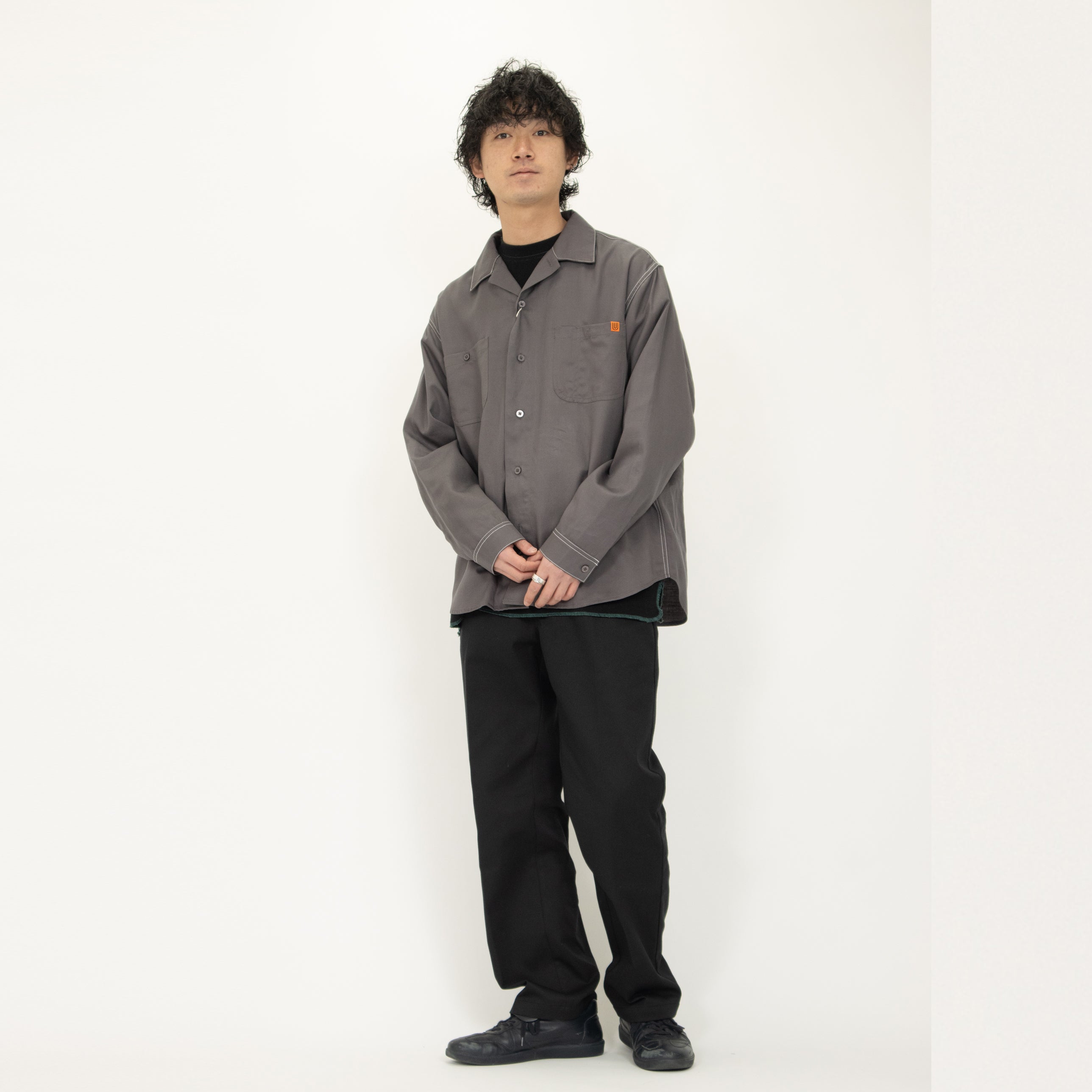 OPEN COLLER SHIRT L/S【U2413102UO】