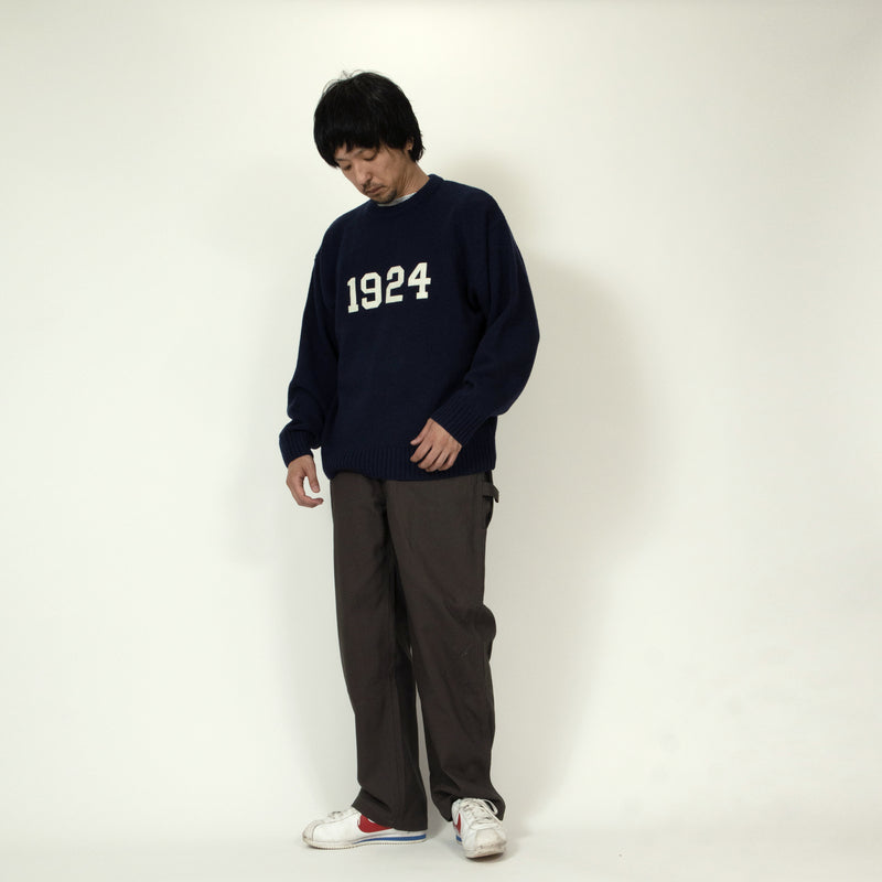 CREW KNIT_1924【U2331304】/ UNIVERSAL OVERALL (ユニバーサル