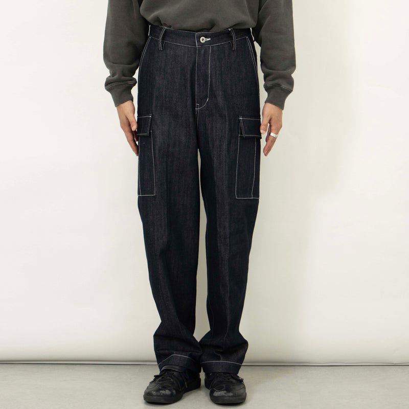 DENIM CARGO PANTS【U2433652】