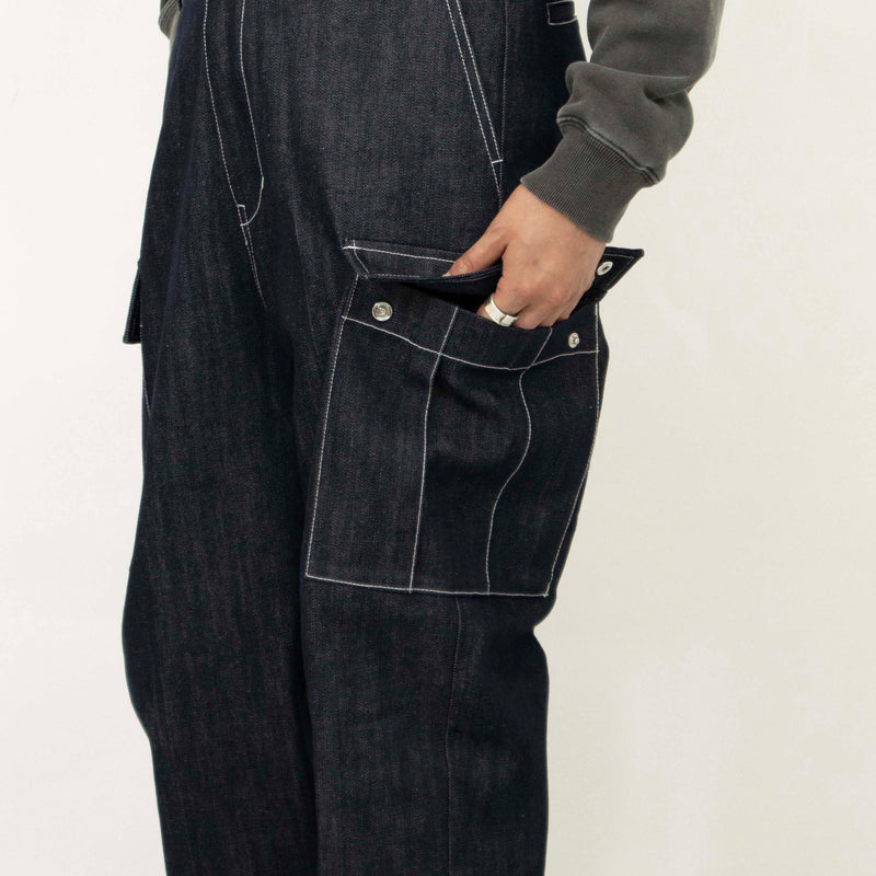 DENIM CARGO PANTS【U2433652】