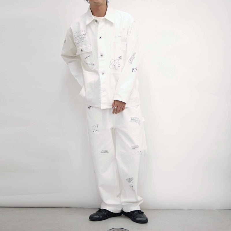 GRAFFITI LOGO COVERALL【U2433400-100TH】