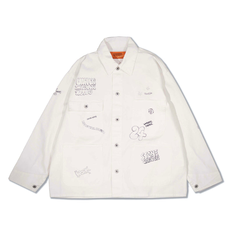 GRAFFITI LOGO COVERALL【U2433400-100TH】