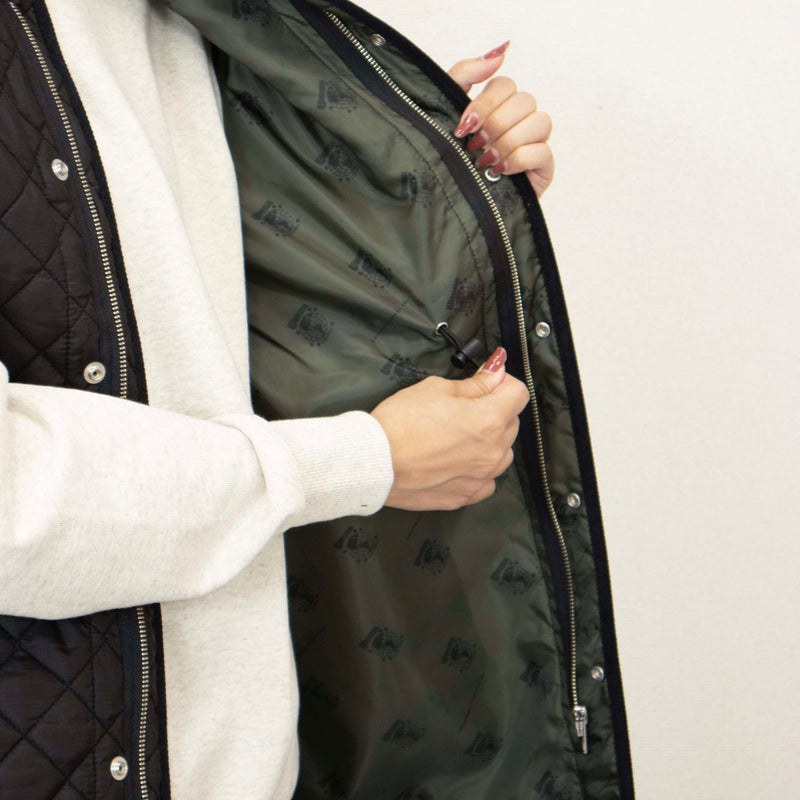 QUILT LONG VEST【U2432534】