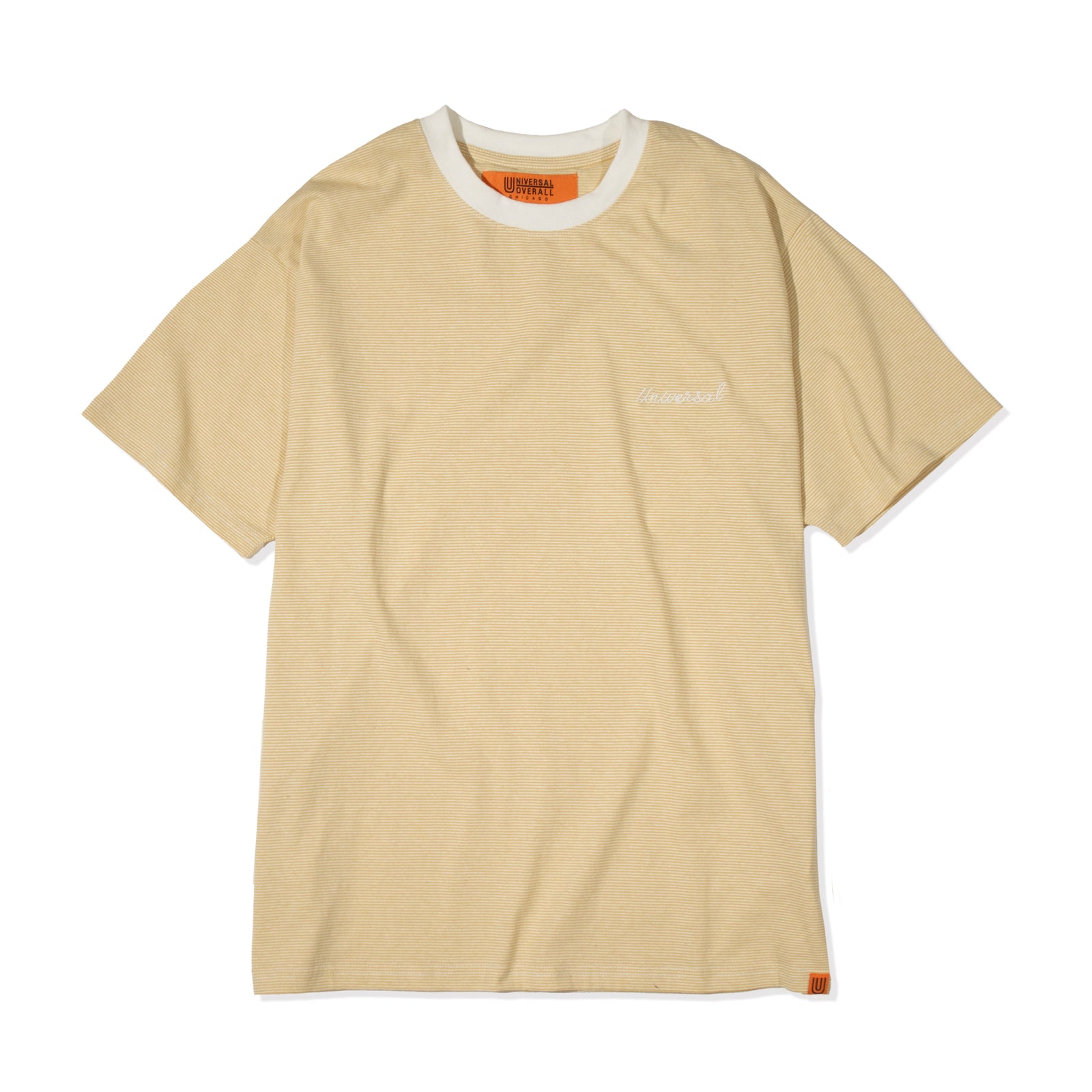 MICRO BORDER TEE【U2423208-E】/UNIVERSAL OVERALL（ユニバーサル  