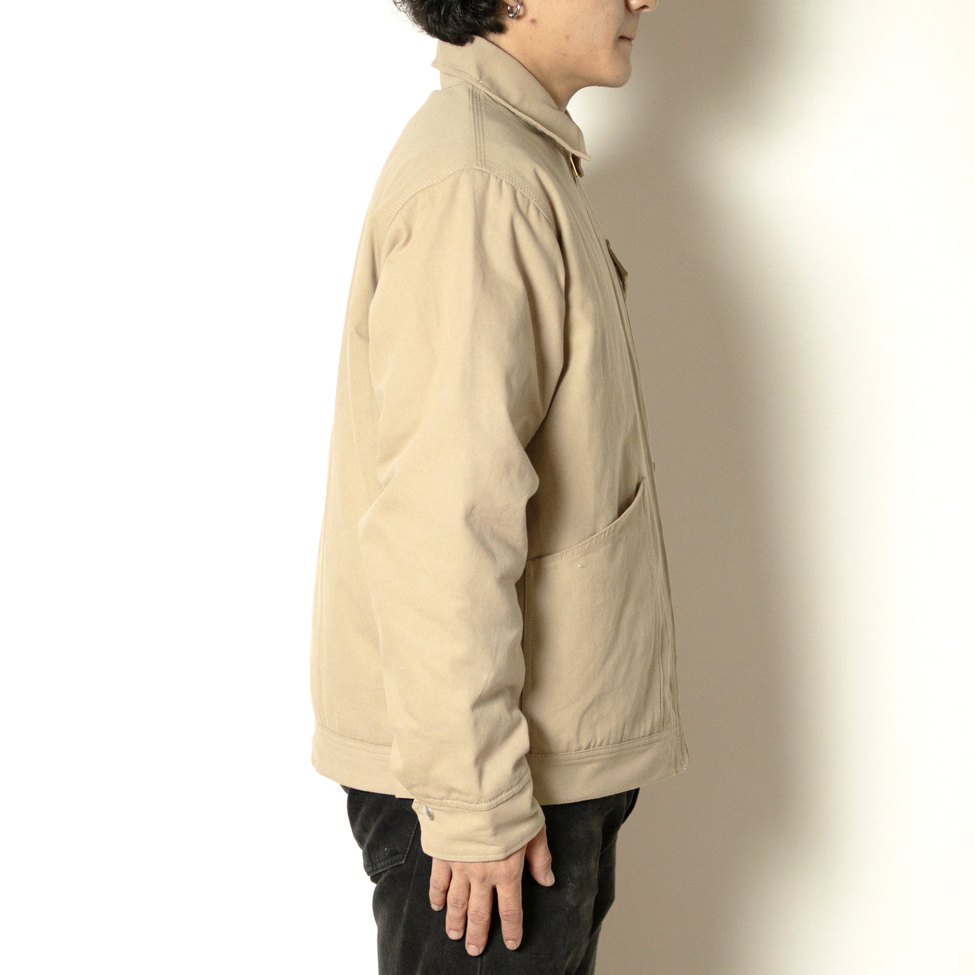 【NEW】ユニバーサルオーバーオール（UNIVERSALOVERALL）/DUCKLINER ZIP JACKET/ダックライナージップジャケット DUCKLINER ZIP JACKET/UNIVERSAL OVERALL(ユニバーサルオーバーオール