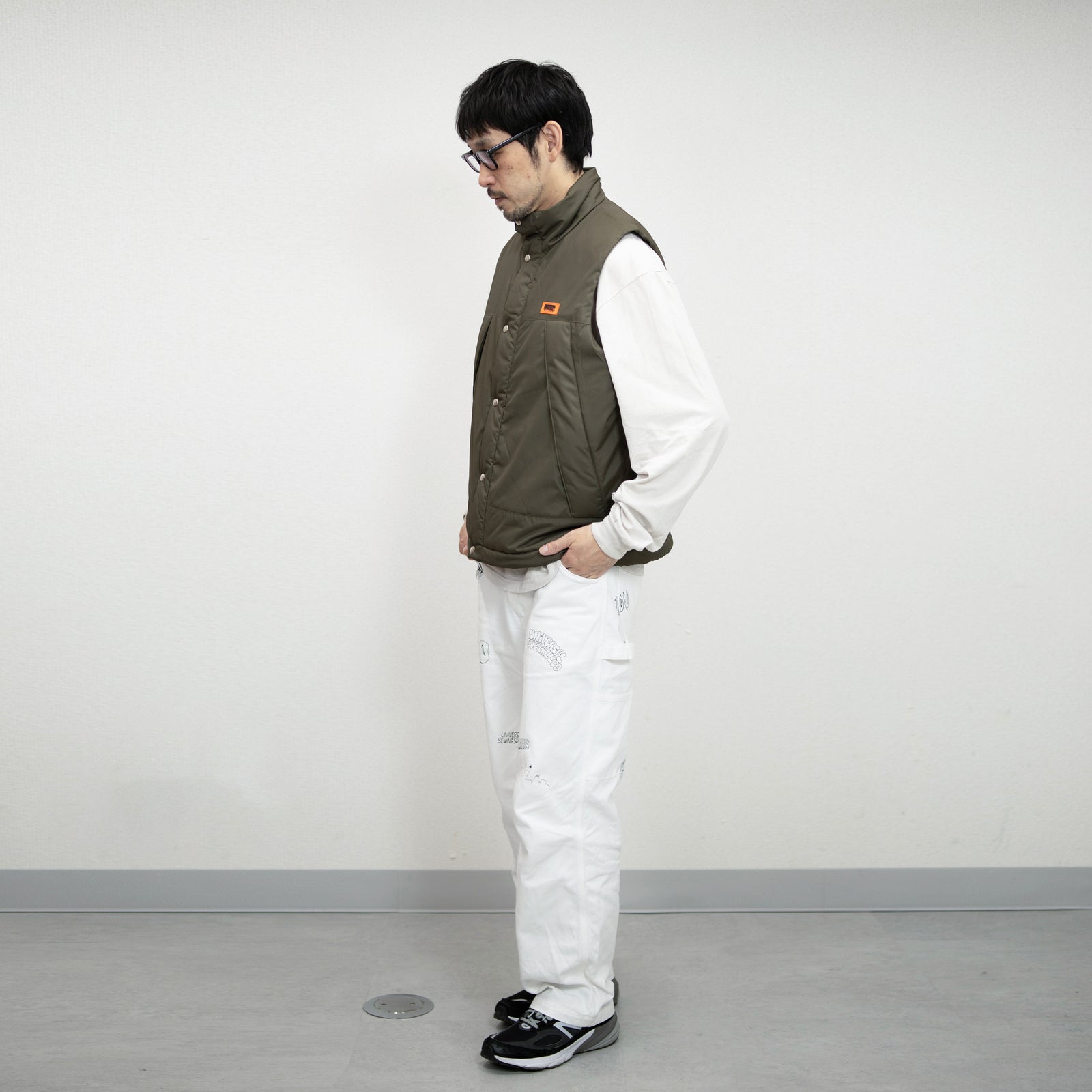 PADDING VEST【U2433427】/UNIVERSAL OVERALL（ユニバーサル