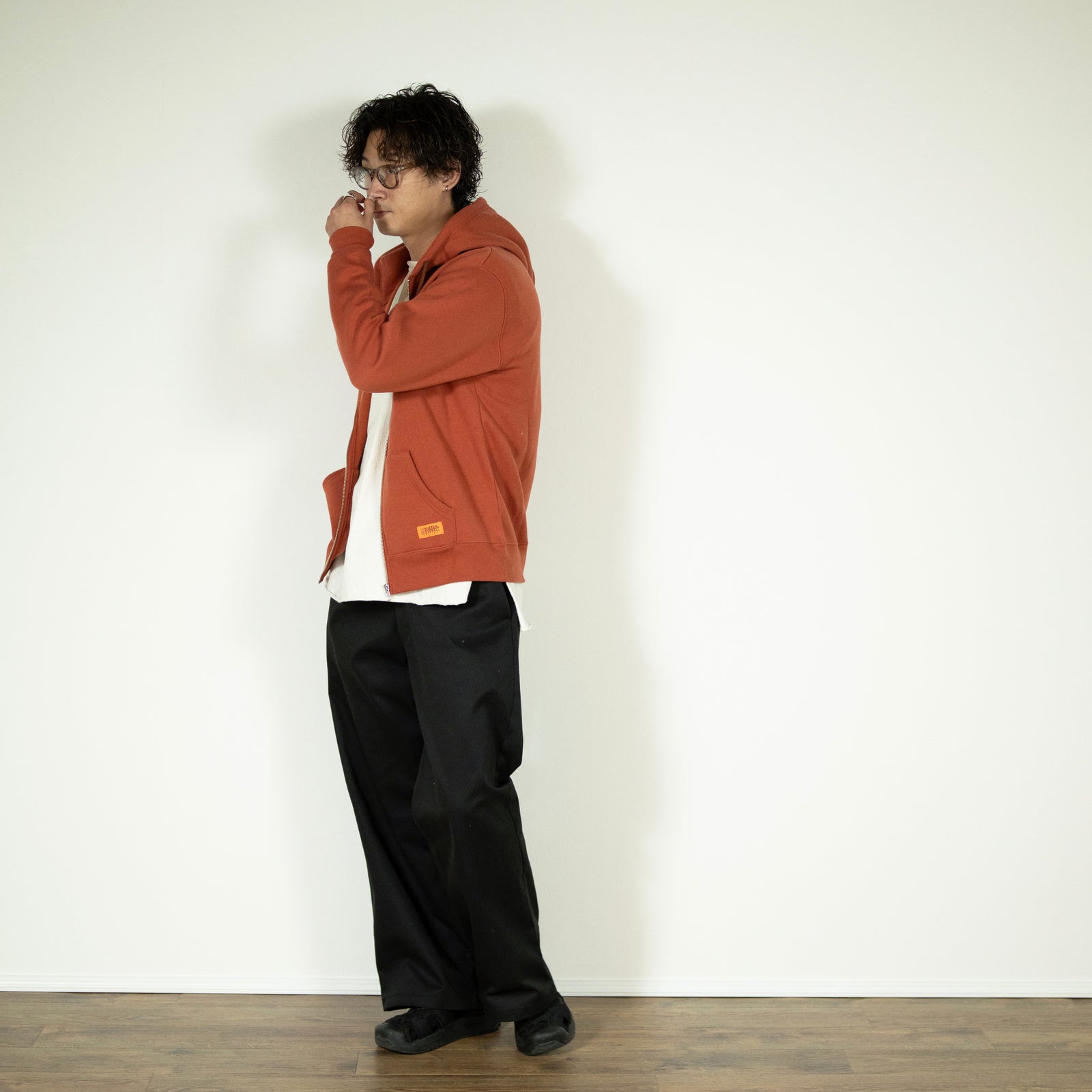 SWEAT ZIP HOODIE/UNIVERSAL OVERAL(ユニバーサルオーバーオール