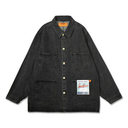 DENIM COVERALL【U2513225-B】