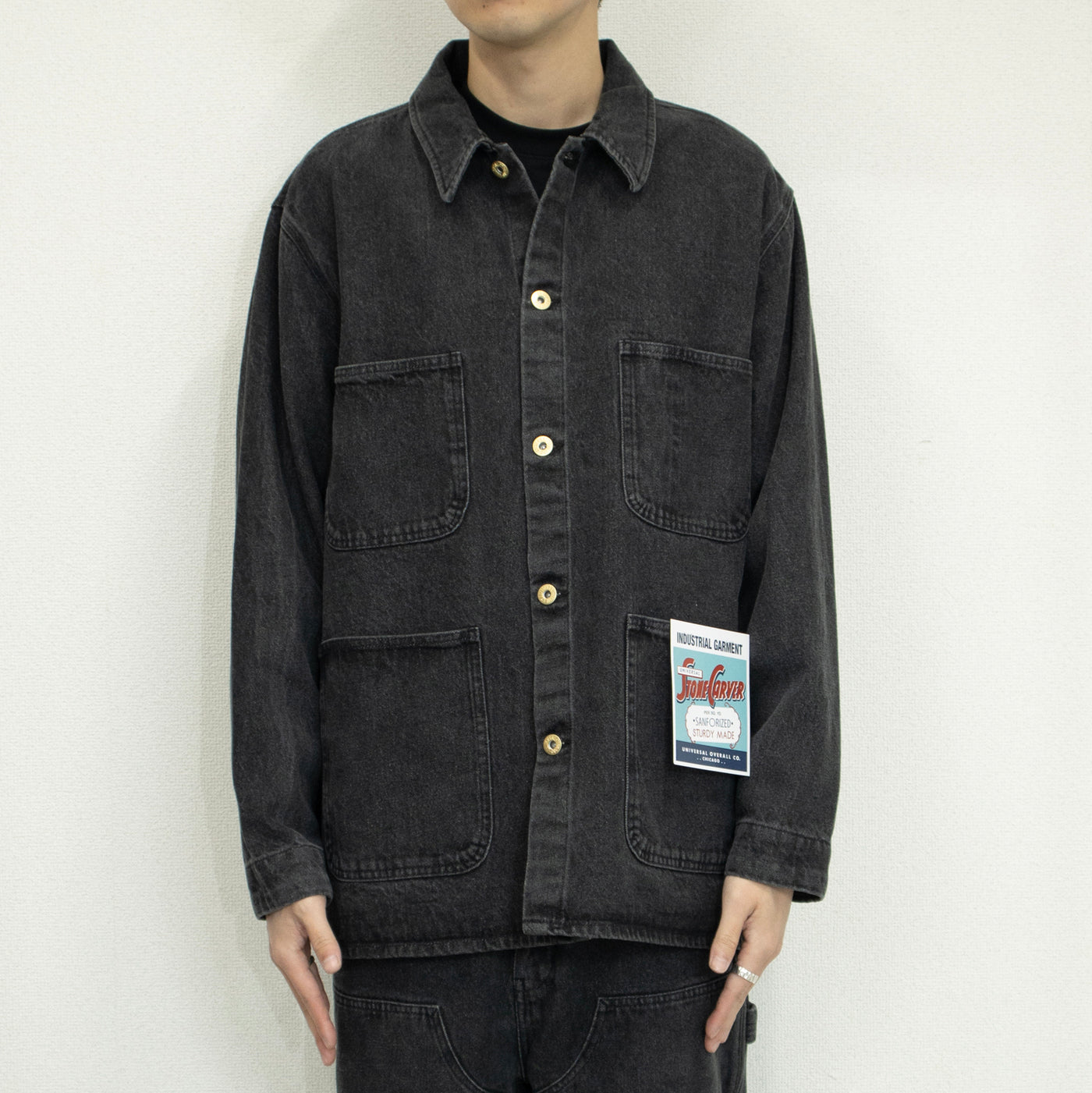 DENIM COVERALL【U2513225-B】/UNIVERSAL OVERALL（ユニバーサル