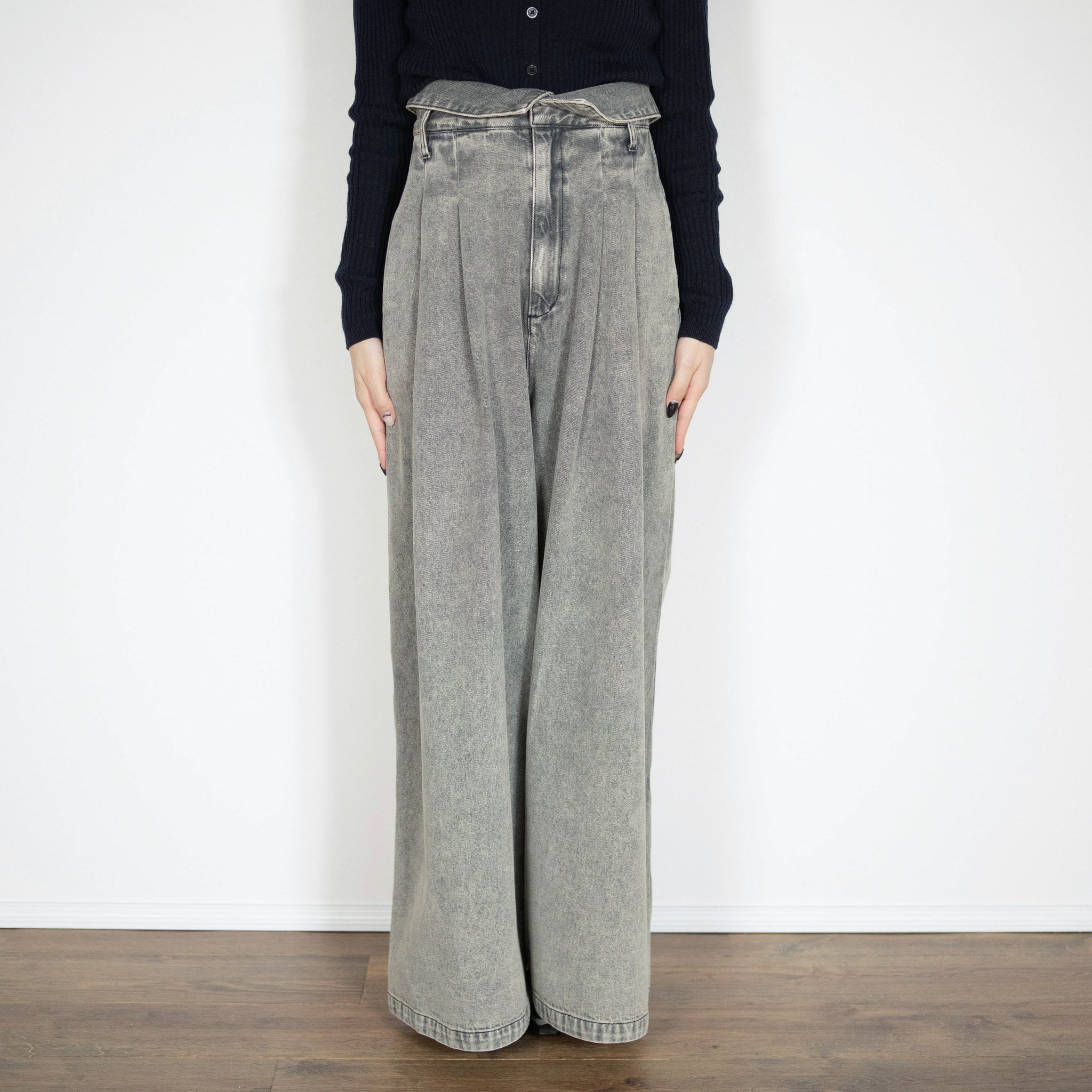 HIGH WAIST WIDE PANTS【UO2532601】