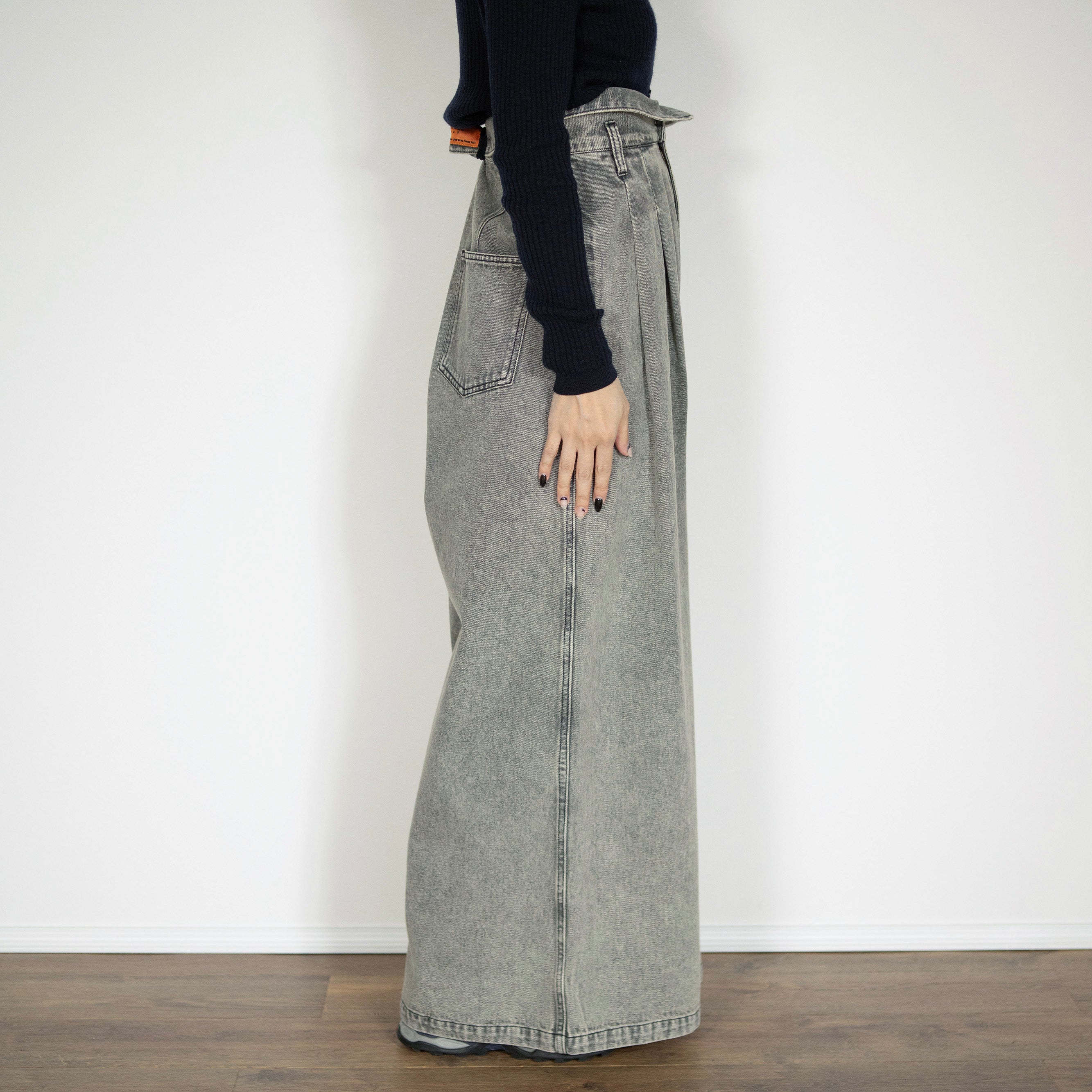HIGH WAIST WIDE PANTS【UO2532601】
