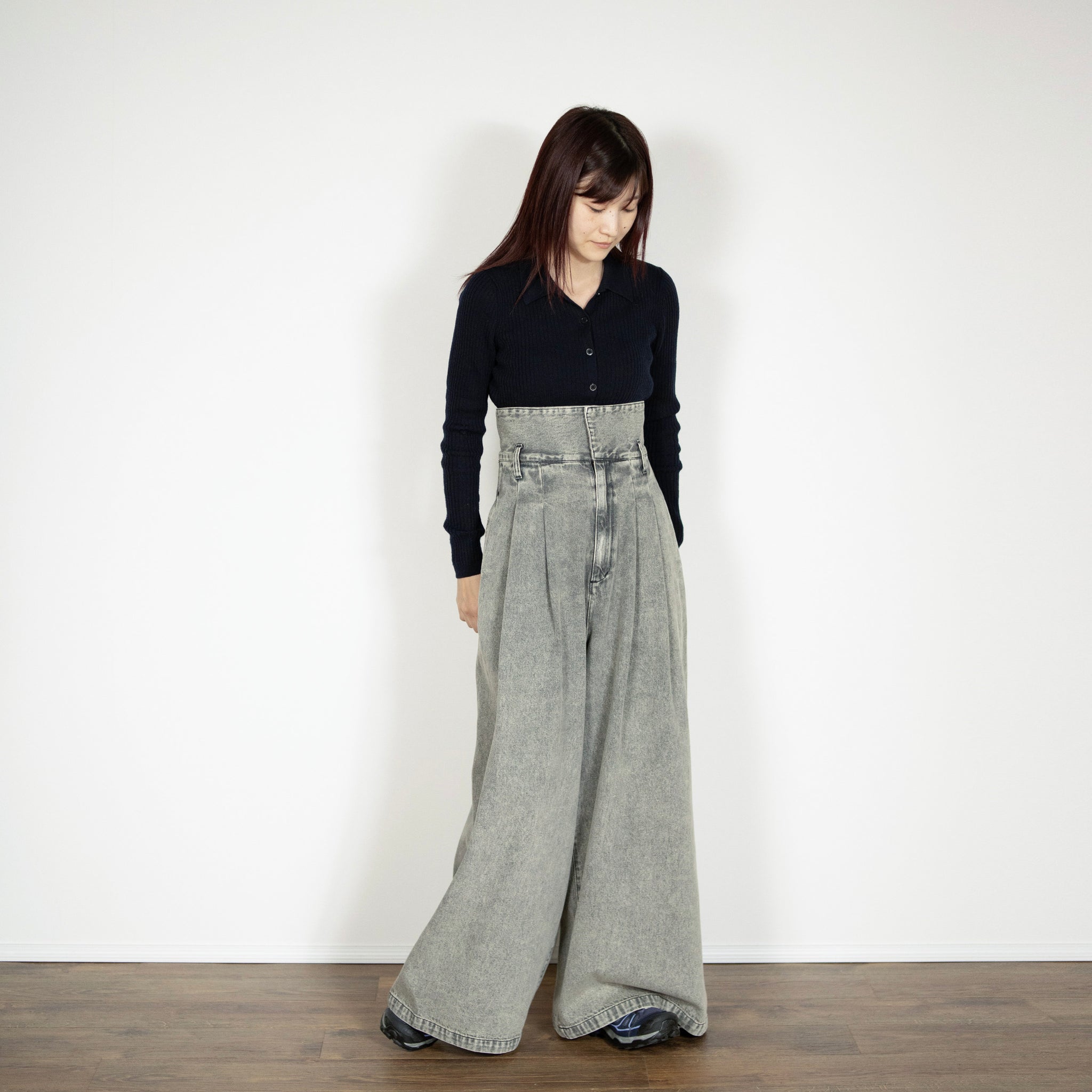 HIGH WAIST WIDE PANTS【UO2532601】