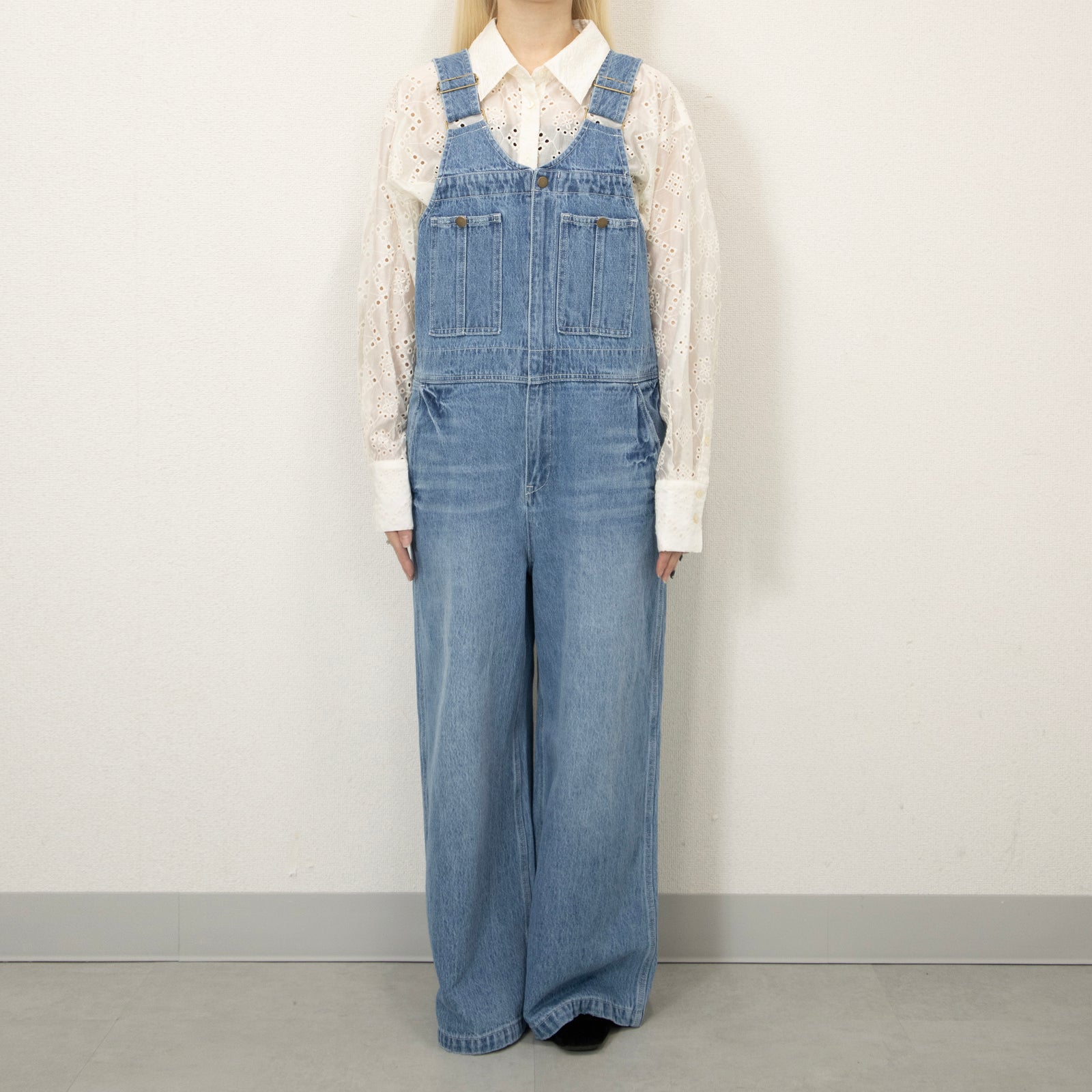 DENIM OVERALL【U2512886-B】/UNIVERSAL OVERALL （ユニバーサル