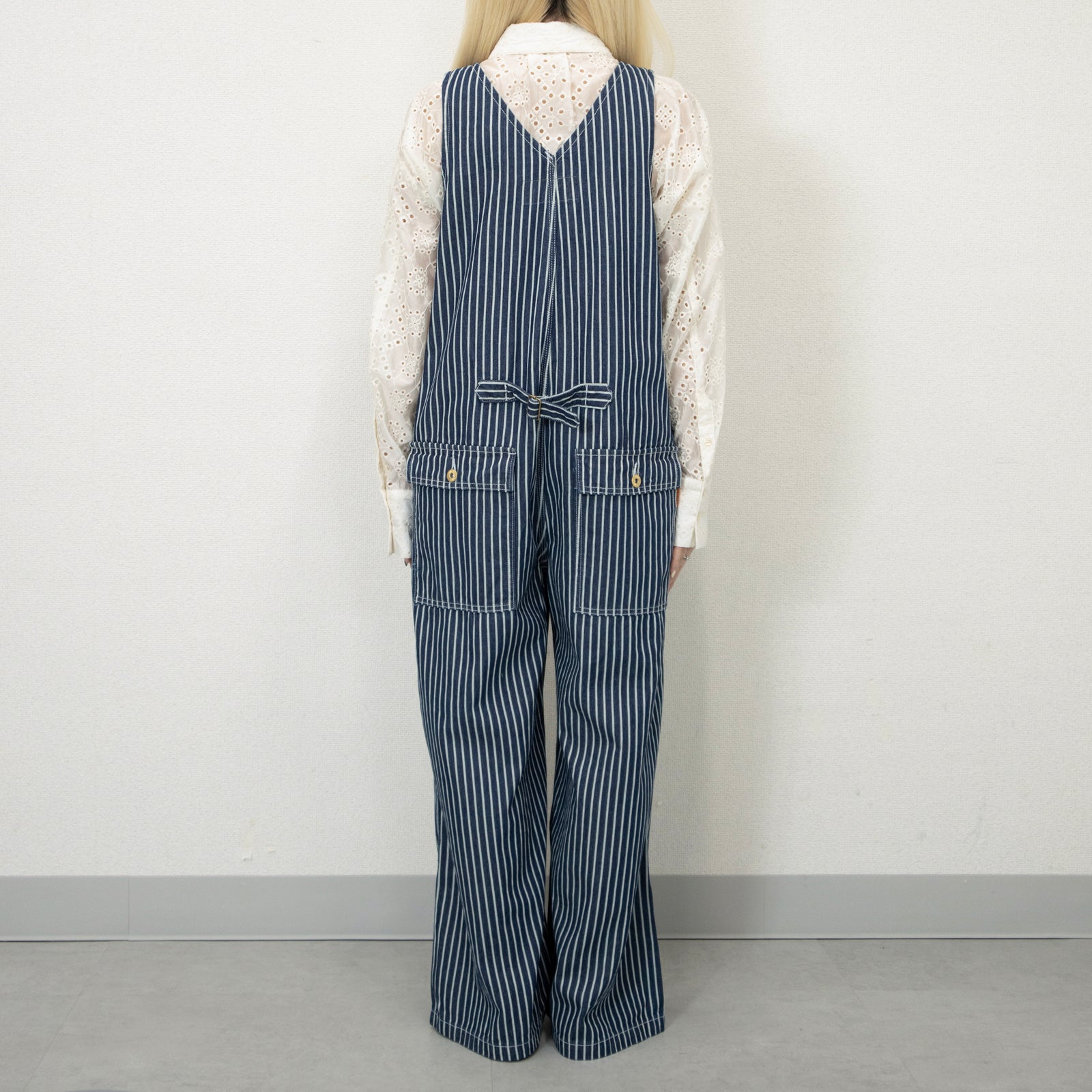 STRIPE DENIM OVERALL【U2512886-A】/UNIVERSAL OVERALL