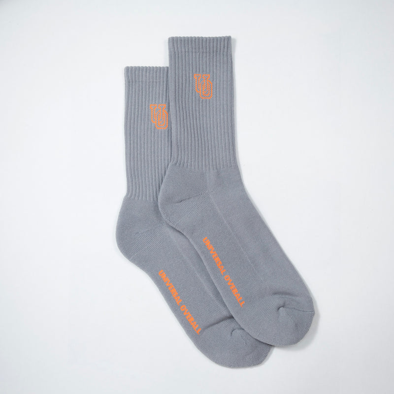 3P/クルー丈サイドUOロゴ【LU-338】