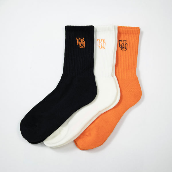 3P/クルー丈サイドUOロゴ【LU-337】