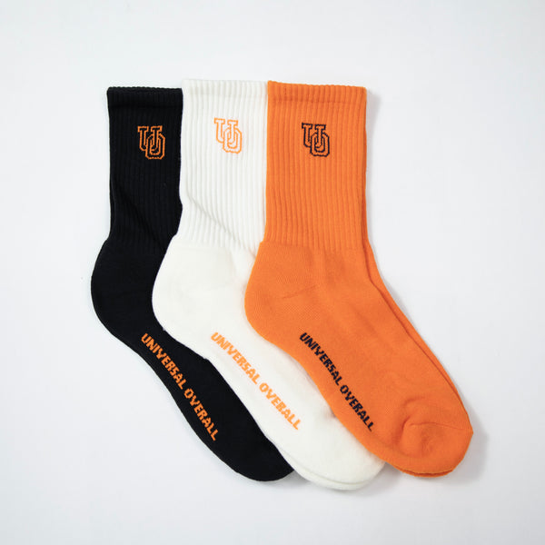 3P/クルー丈サイドUOロゴ【LU-337】