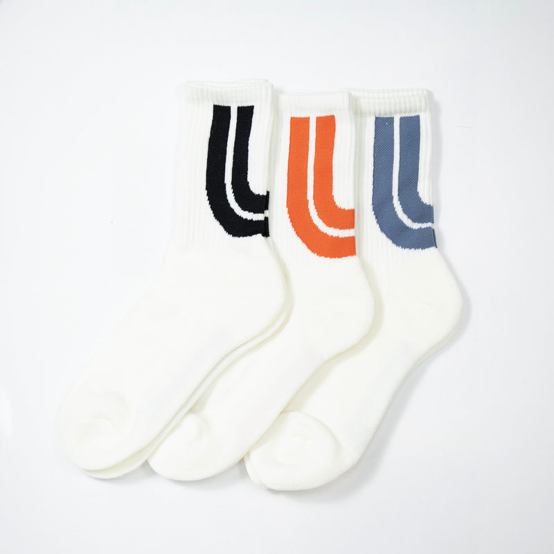 3P/クルー丈バッグビックロゴ【LU-354】