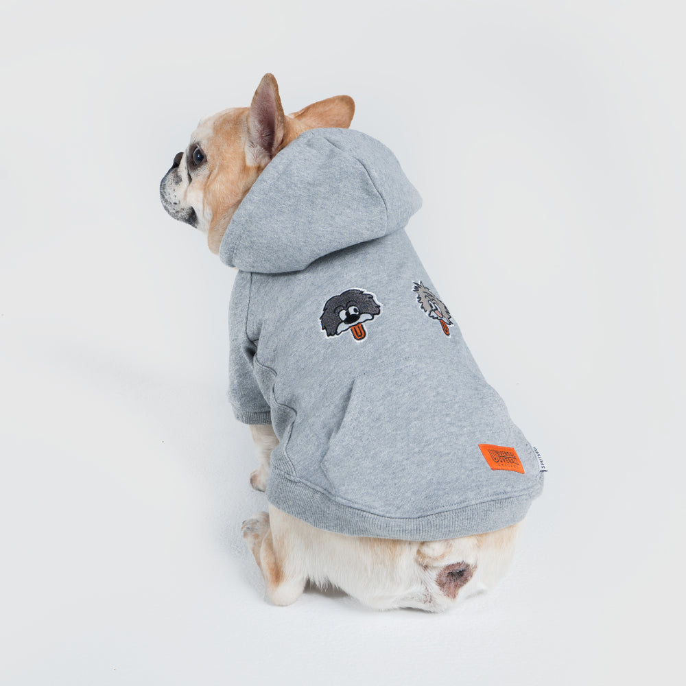 犬用パーカー【SPUTNIK×UNIVERSAL OVERALL刷繍アートシリーズ