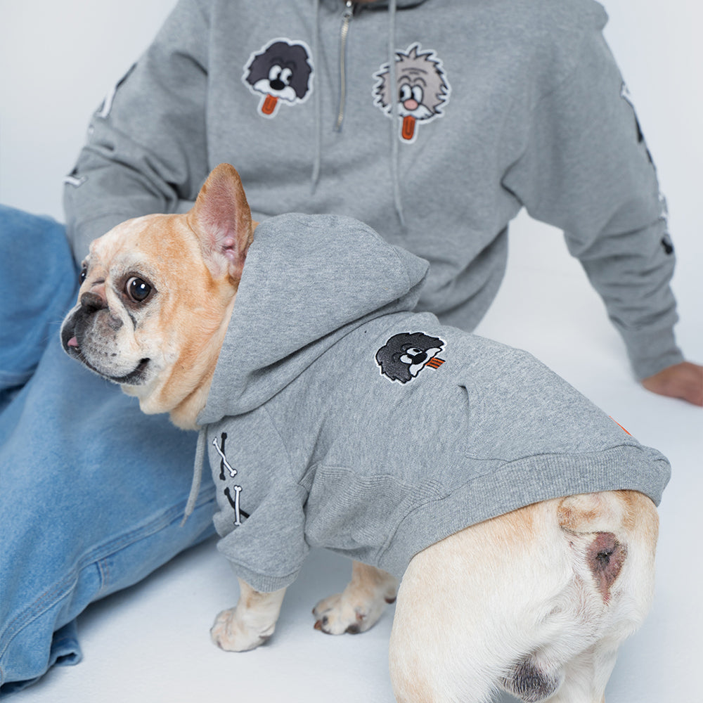 犬用ハーフジップパーカー【SPUTNIK×UNIVERSAL OVERALLコラボ