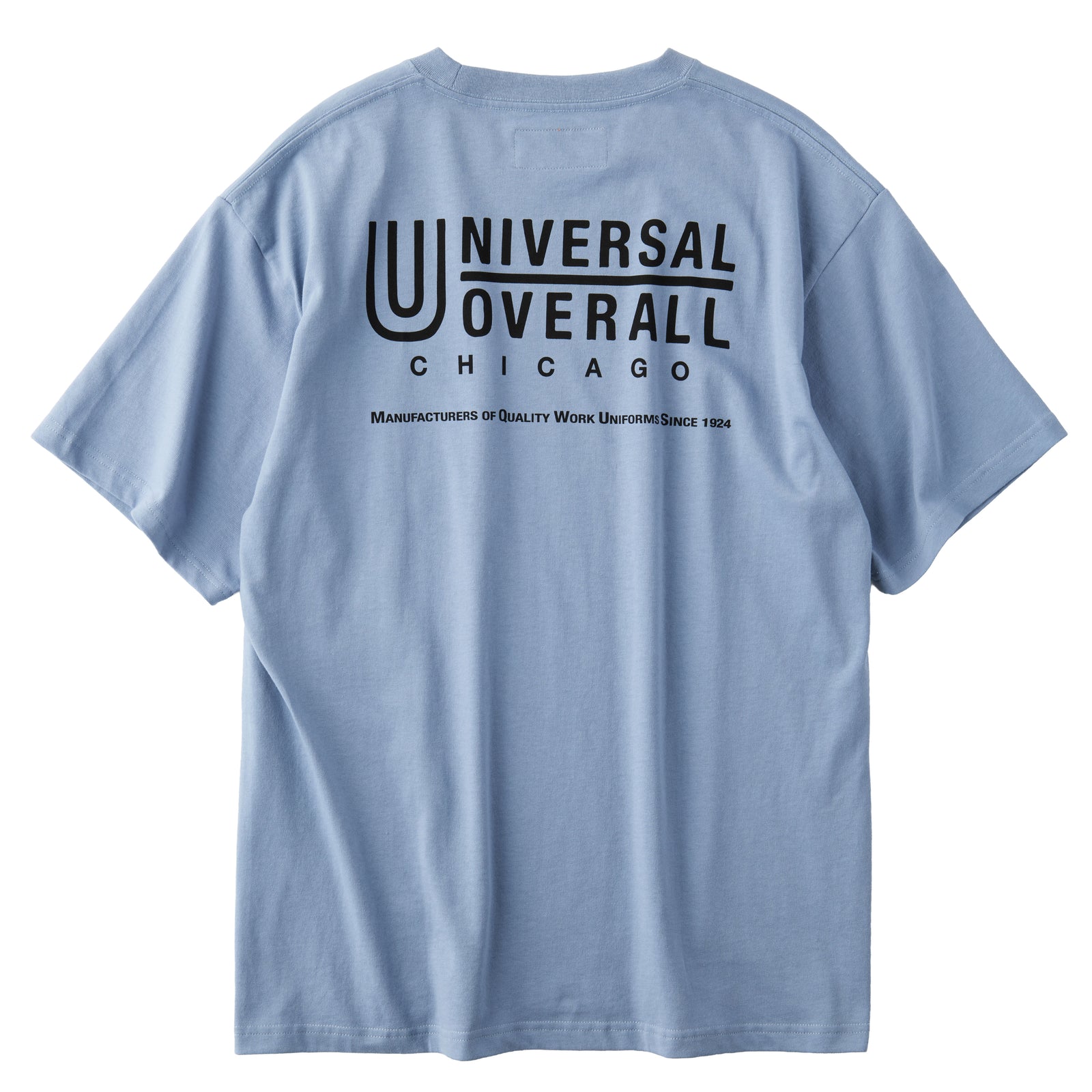 UO BACK LOGO S/S T【U2613219G-A】/UNIVERSAL OVERALL（ユニバーサル