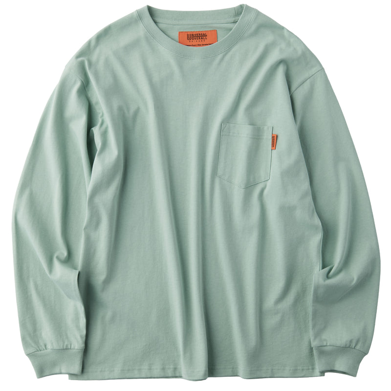 POCKET L/S TEE【U2613220G】/UNIVERSAL OVERALL（ユニバーサル