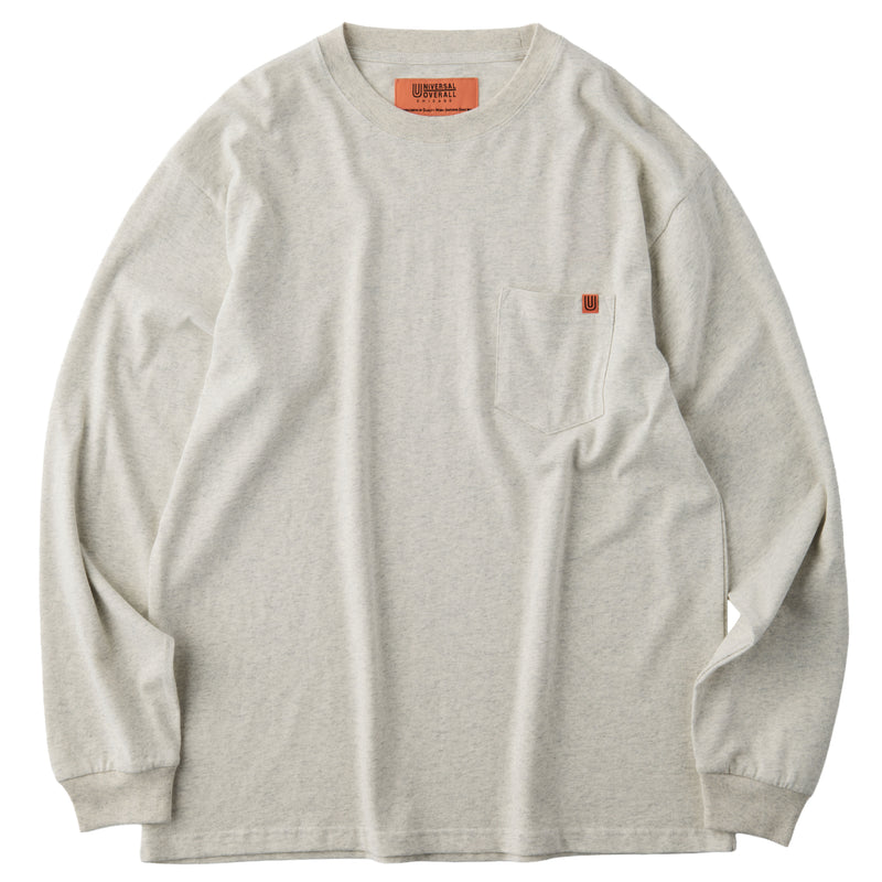 POCKET L/S TEE【U2613220G】/UNIVERSAL OVERALL（ユニバーサル