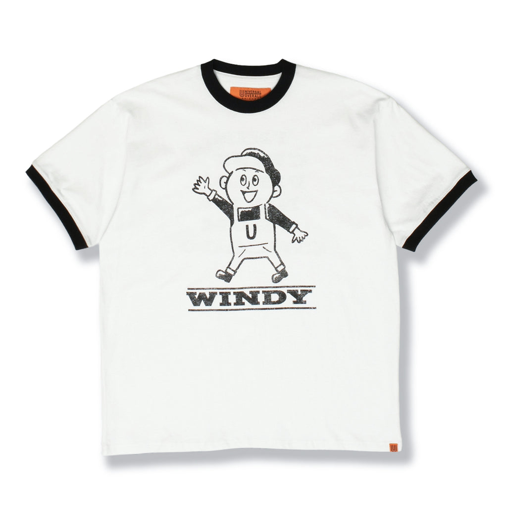Windy.jr Message TEE/UNIVERSAL OVERALL（ユニバーサルオーバーオール