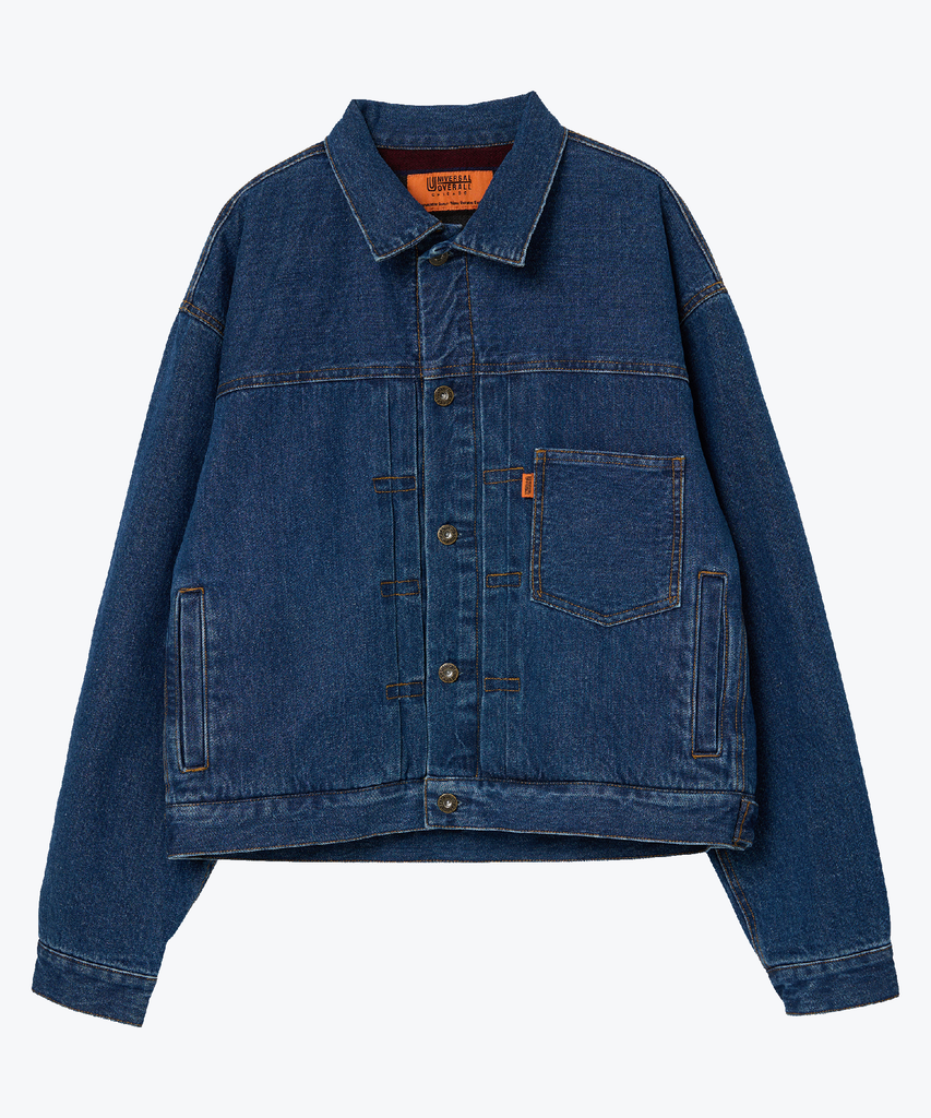 UNIVERSAL OVERALL デニムワークジャケット 38 DENIM G JEAN/UNIVERSAL OVERALL（ユニバーサルオーバーオール