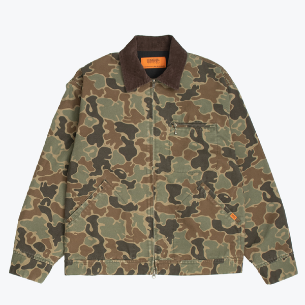 【値引き中★62％引】ランブルRUB-043カーキ（LL）ミリタリージャケット TRUCK JACKET/UNIVERSAL OVERALL（ユニバーサルオーバーオール