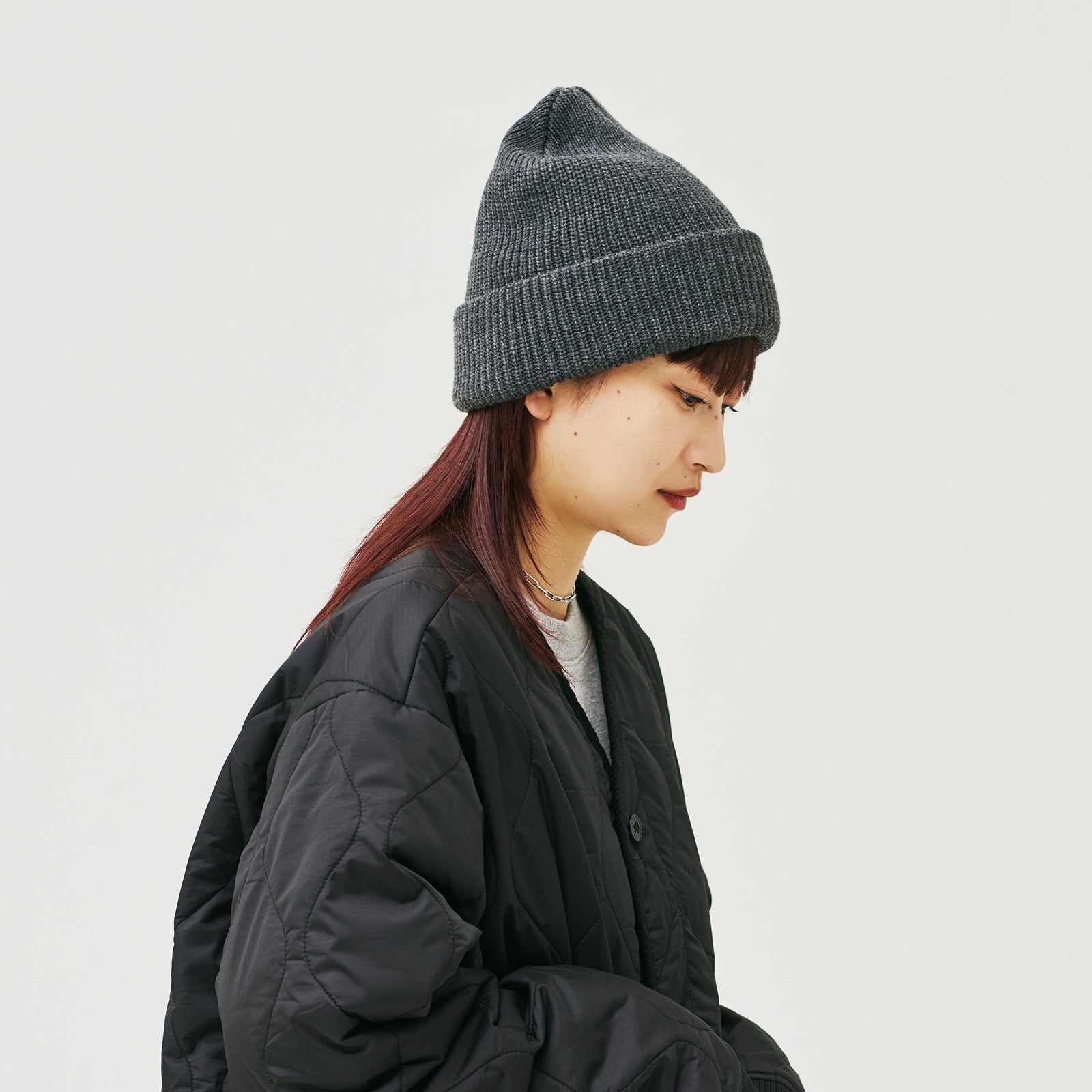 FORMING KNIT CAP【U2633901】/UNIVERSAL OVERALL（ユニバーサル