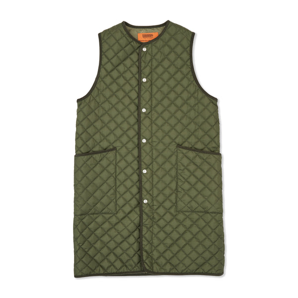 DIA QUILT LONG VEST【U2332533】/UNIVERSALOVERALL