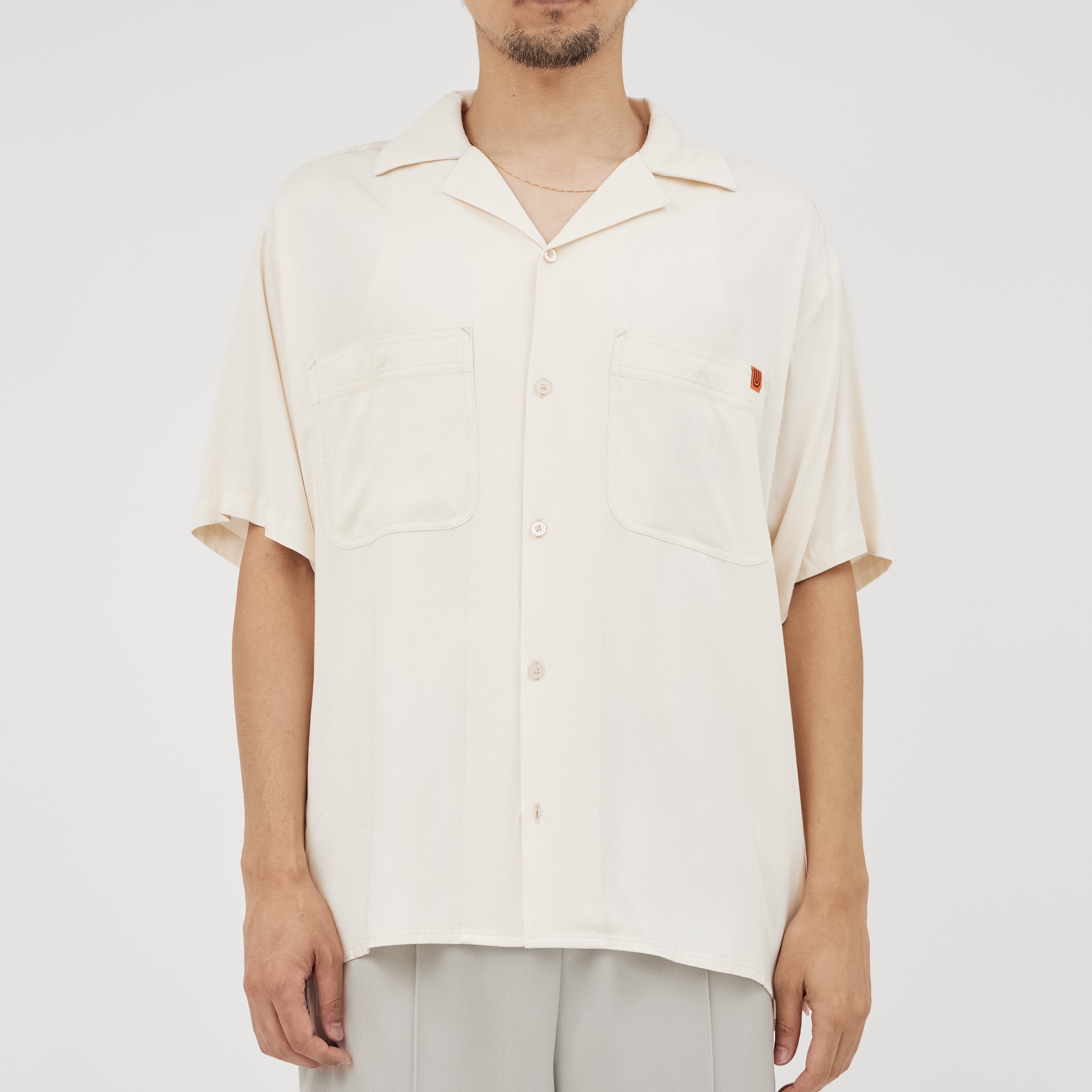 OPEN COLLAR SHIRT (オープンカラーシャツ)【U2313155】